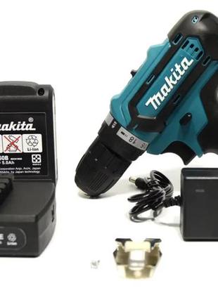 Шуруповерт makita 331 dwe (24v, 5.0ah) с набором инструментов, запасной аккумулятор5 фото