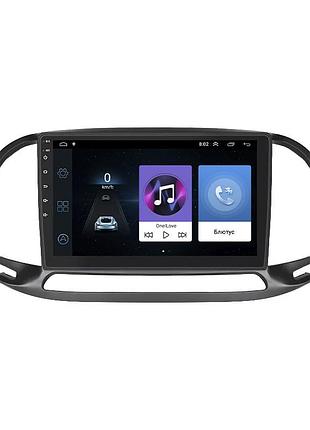 Штатная магнитола lesko для fiat doblo ii рестайлинг 2015-н.в. экран 9" 1/16gb wi-fi gps base фиат добло