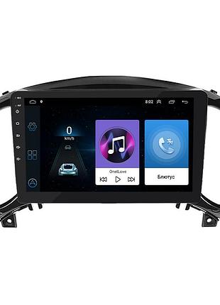 Штатная магнитола lesko для nissan juke i рестайлинг 2014-2019 экран 9" 1/16gb/ wi-fi optima gps android 16шт