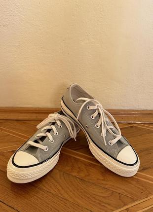 Кеди embroidered Converse logo on front