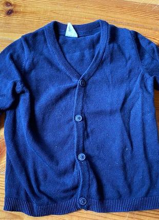 Кардиган для хлопчика-кофточка пуловер h&m 80р