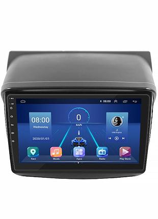 Штатна магнітола 9" lesko для mitsubishi l200 iv 2006-2014 4/64gb/4g/ wi-fi/carplay premium міцубісі 19 шт.