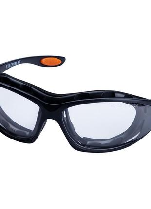 Набор очки защитные с обтюратором и сменными дужками super zoom anti-scratch, anti-fog (прозрачные) sigma