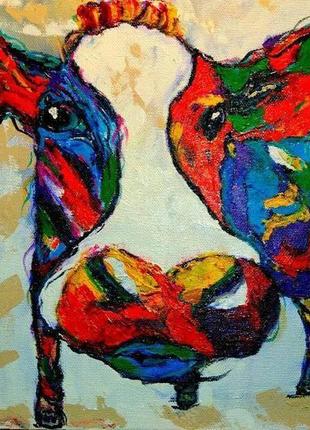Корова кольорова