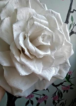 Інтер'єрна велика троянда3 фото