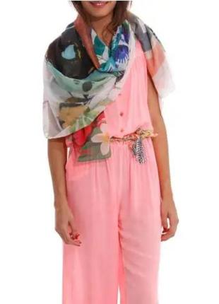 Шикарний барвистий палантин від desigual.