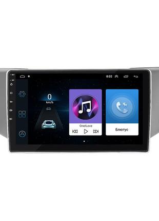 Штатна магнітола 9" lesko для lexus rx ii рестайлінг 2006-2009 1/16gb wi-fi gps base лексус 4 шт.