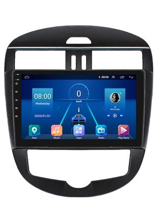 Штатна магнітола 10" lesko для nissan pulsar vi (c13) 2014-2018 4/64gb/ 4g/ wi-fi/ carplay нісан