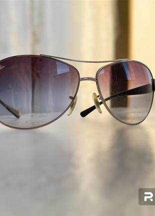 Сонцезахисні окуляри ray-ban rb 3386 003/8g grey gradient