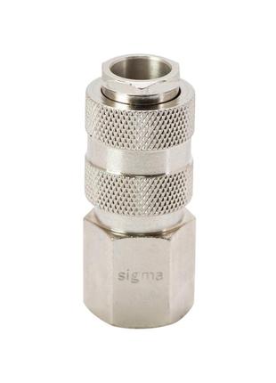 Соединение быстросъемное с внутренней резьбой ft 3/8" sigma (7021151)