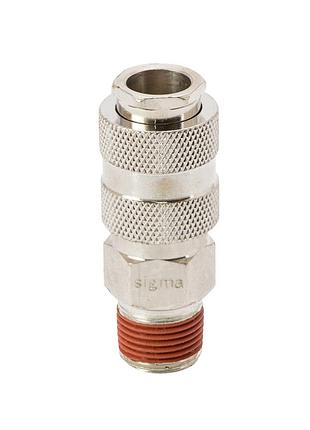 Соединение быстросъемное с наружной резьбой mt 3/8" sigma (7021121)