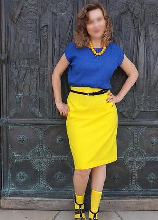 Спідниця жовта