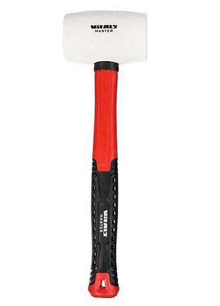 Киянка гумова 450 г біла, фіберглас vitals master (spb)