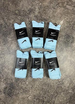 Різнокольорові шкарпетки nike original жовтий/блакитний/зелений/рожевий жіночі/чоловічі купити3 фото