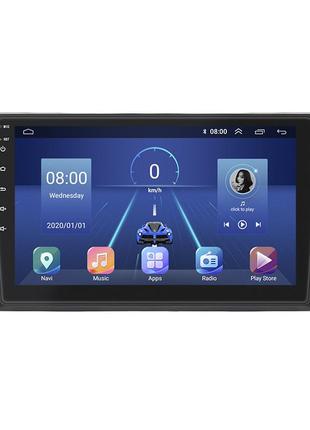 Штатная магнитола lesko для suzuki sx4 i (classic) 2006-2009 экран 9" 6/128gb 4g wi-fi gps top сузуки