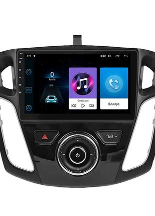 Штатная магнитола lesko для ford focus iii рестайлинг 2014-2019 экран 9" 1/16gb/ wi-fi optima gps android шт