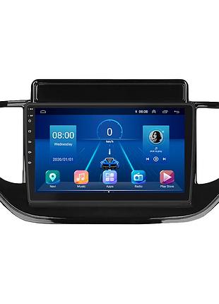 Штатна магнітола lesko для hyundai solaris ii рестайлінг 2020-н.в. екран 9" 2/32gb wi-fi gps base хюндай