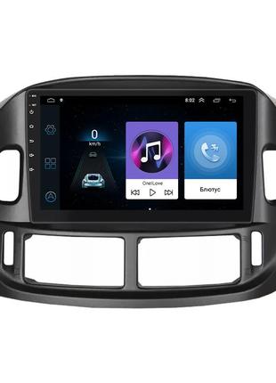 Штатная магнитола lesko для toyota previa ii (xr30, xr40) 2000-2006 экран 9" 1/16gb wi-fi gps base 3шт