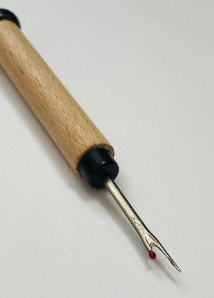 Распарыватель, вспарыватель швов pack 12см для распорки нитей, ручка дерево 8см (6566)