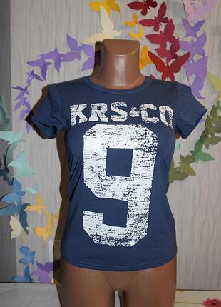 Отличная синяя майка...футболка р.s