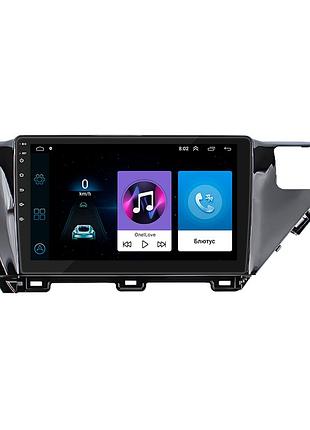 Штатная магнитола 10" lesko для toyota camry viii (xv70) рестайлинг 2020-н.в. 1/16gb/ wi-fi optima тойота