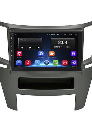 Штатная магнитола lesko для subaru legacy v рестайлинг 2012-2014 экран 9" 2/32gb wi-fi gps base