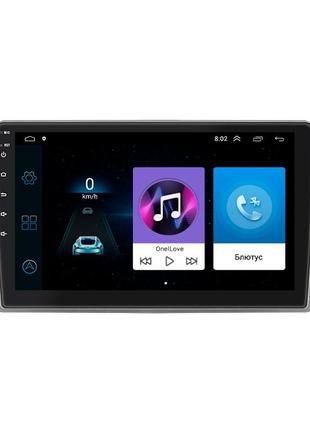 Штатная магнитола lesko для byd g3 2009-2014 экран 9" 1/16gb wi-fi gps base 4шт