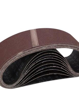 Лента шлифовальная бесконечная 75×457мм p120 (10шт) sigma (9151121)