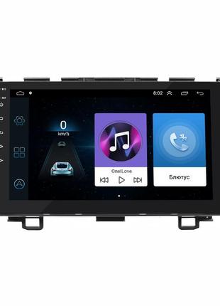 Штатная магнитола lesko для honda cr-v iii рестайлинг 2009-2012 экран 9" 1/16gb/ wi-fi base gps android 10шт