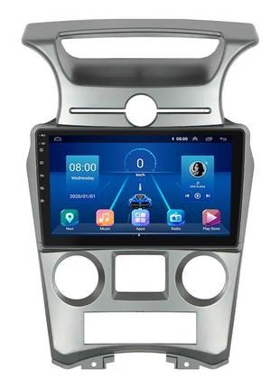 Штатна магнітола lesko для kia carens ii (un) auto ac 2006-2012 екран 9" 4/32gb 4g wi-fi gps top 7 шт.