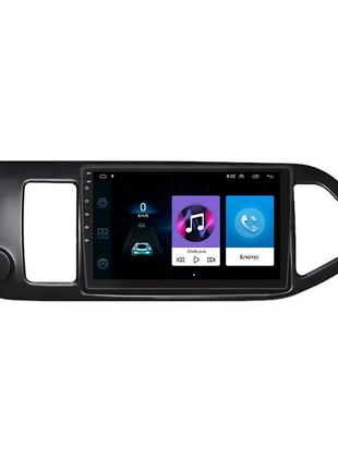 Штатная магнитола lesko для kia picanto ii 2011-2015 экран 9" 1/16gb wi-fi gps base киа пиканто 1шт