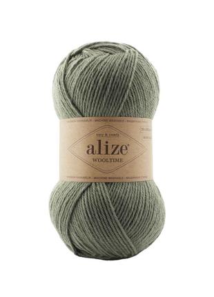 Носочная пряжа alize wooltime, артишок 274