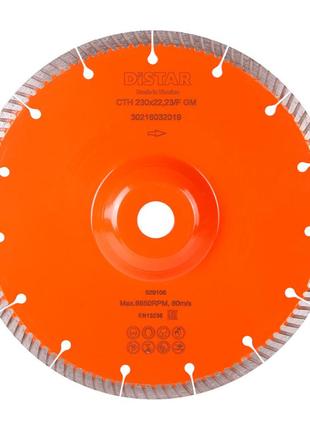 Круг алмазный отрезной 1a1r turbo 230x2,3x9x22,23/f laser cth 230x22,23f gm