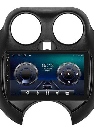 Штатная магнитола 9" lesko для nissan micra iv (k13) 2010-2013 4/64gb/ 4g/ wi-fi/ carplay ниссан 8шт