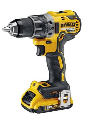 Дриль-шурупокрут акумуляторний безщітковий dewalt dcd791d2