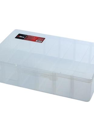 Органайзер пластиковый прозрачный 6 отсеков 310×200×80мм ultra (7417102)