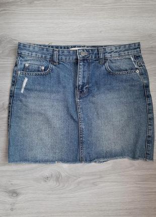 Стильна джинсова юбка на 44-46р