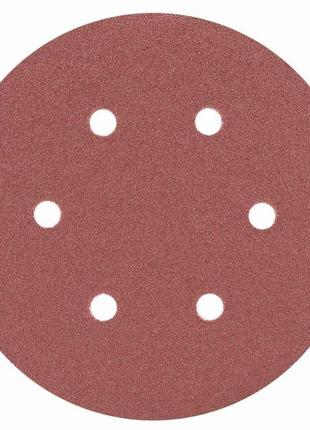 Шлифовальный круг 6 отверстий ø150мм p80 (10шт) sigma (9122251)