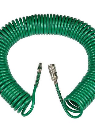 Шланг спиральный полиуретановый (pu) 15м 5.5×8мм refine (7012081)