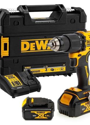 Дриль-шурупокрут акумуляторний безщітковий ударний dewalt dcd709m2t