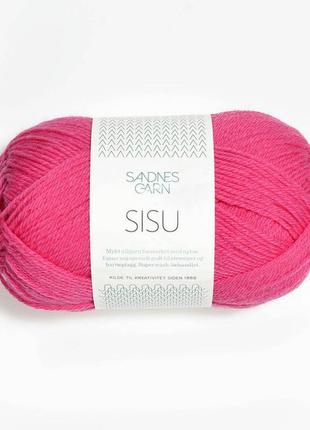 Носочная пряжа sandnes garn sisu 50 г, 4516