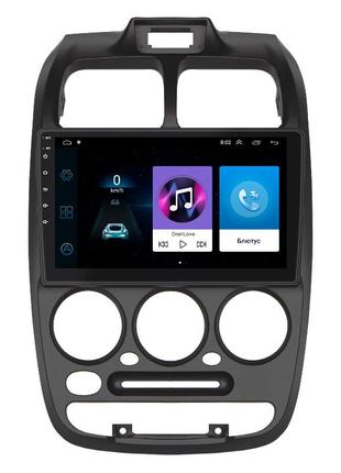 Штатная магнитола lesko для hyundai accent ii 1999-2012 экран 9" 1/16gb wi-fi gps base 5шт