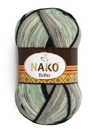 Шкарпеткова пряжа nako boho concept, 83640