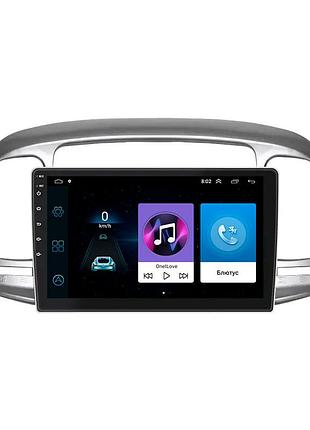 Штатная магнитола lesko для hyundai verna ii 2005-2010 экран 9" 1/16gb wi-fi gps base хюндай 2шт