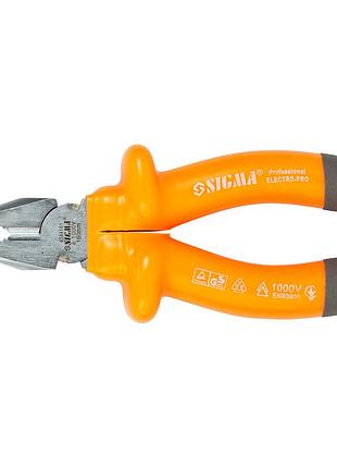 Плоскогубцы диэлектрические 160мм 1000в sigma (4344161)
