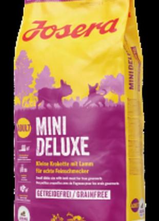Josera mini deluxe сухий корм для собак — 15 кг