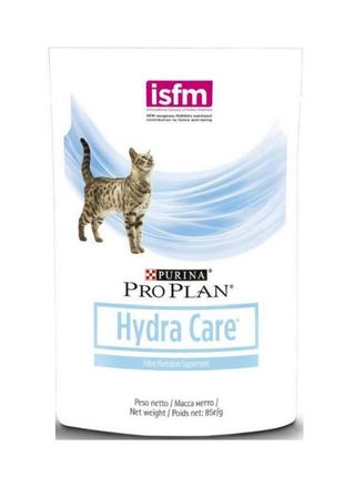 Pro plan hydra care (пауч) корм для кошек, способствующий увеличению потребления воды 85г 944593/511276