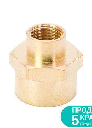 З'єднання ft 1/4" × 1/2" (латунь) sigma (7025141)