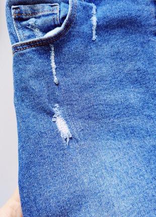 Юбка джинсовая стрейч артикул: 194722 фото
