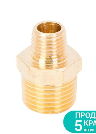 З'єднання mt 1/4" × 1/2" (латунь) sigma (7025341)